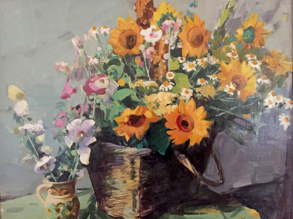 «Сулимівські соняхи». 2001. Полотно, олія